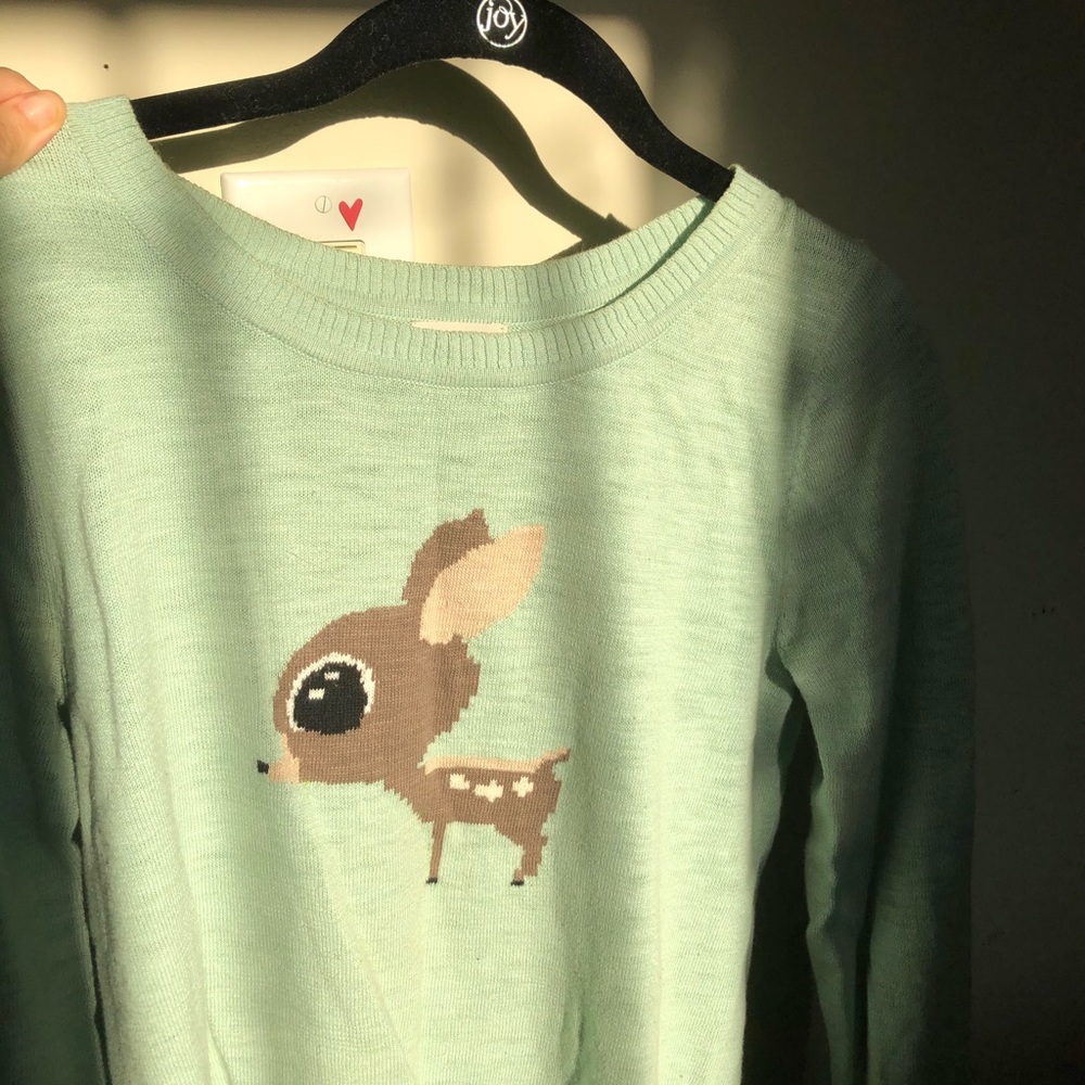 Deer sweater